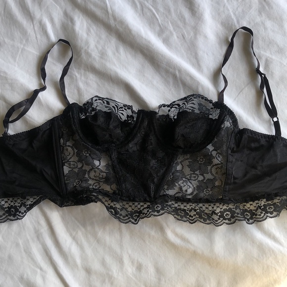 GORGEOUS vintage lace bustier - Picture 3 of 4